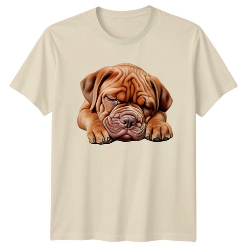 Sleeping dogue bordeaux dog - de,