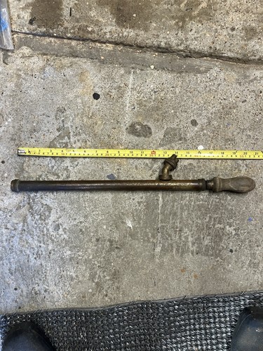 Old garden spray brass - garden,