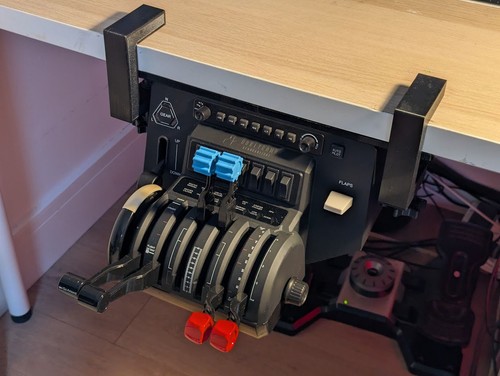 Desk mount with custom - desk,