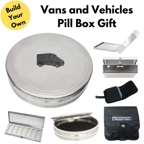 Vehicles travel pill boxes - pill,