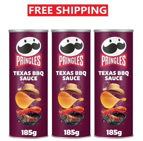 Pringles texas bbq sauce - x3,