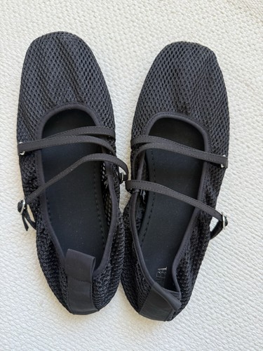 Zara ballet flats size - ballet, flats,