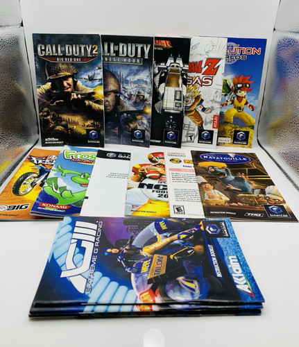 Nintendo gamecube manual only - gamecube,