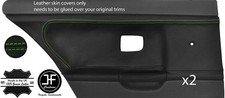 Green stitch rear door - green,