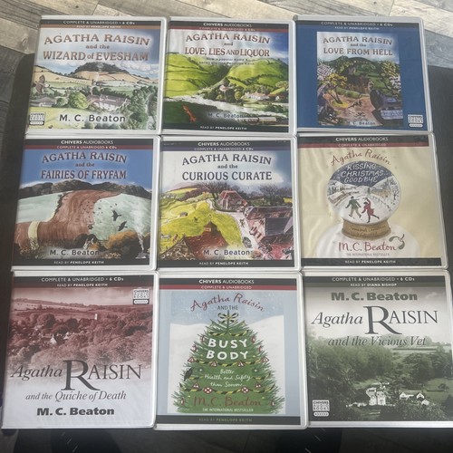 Agatha raisin unabridged - agatha,