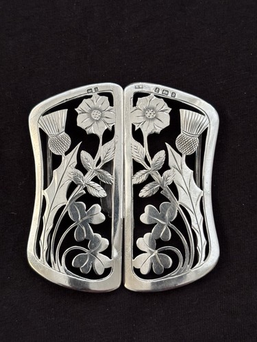 Victorian silver nurses - silver, belt