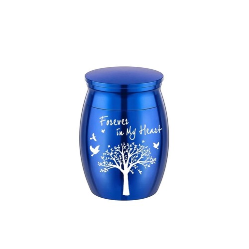 Small cremation urn jar holder - cremation,