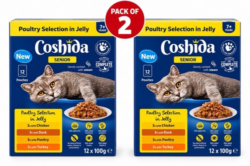 Coshida senior cat food - senior,