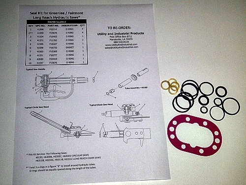 Seal kit greenlee fairmont - seal,