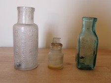 3 Vintage bottles 2