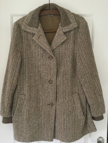 Vintage calder moor tweed coat - calder,