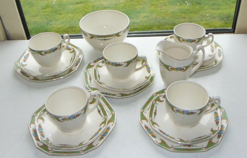 Alfred meakin pottery 17pc - alfred,