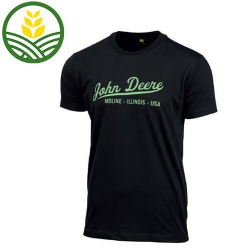 Genuine john deere - deere, black