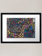 magic race car track Framed