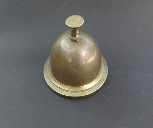 Vintage solid brass counter - vintage,