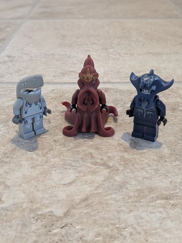Lego atlantis figures trio - lego,