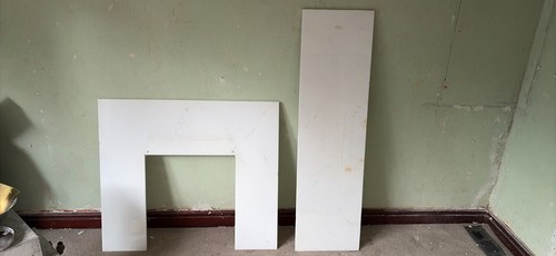 Marble fire surround and - marble,