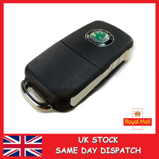 3 Button Skoda Key Case / Fob Shell - Octavia, Fabia, Superb, Roomster