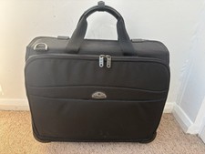 Samsonite Pilot Case Business/Laptop Travel Case 2 Wheels Combination Lock Black