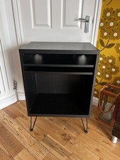 IKEA Bestå Black-Brown Cabinet with Shelves and Legs