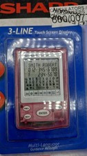 Sharp Zq-p10pk 3-Line Touch Screen Display Electronic Organizer 96KB Memory New