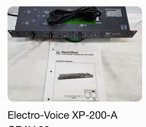 Electro voice 200 modular - electro-voice,