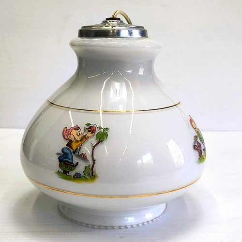 Vintage milk glass - milk, ceiling