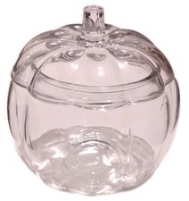Pumpkin Glass Jar With Lid 18