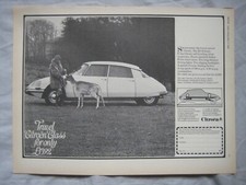 1968 Citroen ID 19 Luxe Original advert