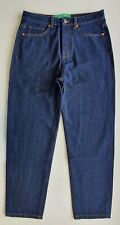 Women`s High Waist Boyfriend Mom Jeans Size 6 to 18 Tapered - NEW - RRP £50