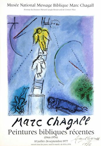 Vintage marc chagall nice 1977 - chagall,