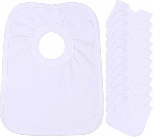 Pack baby bibs 100 - 12-pack, cotton