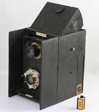 Thomas ROSS & Co Reflex With 2 Lenses Plates 9 X 12 CM London GB Around 1900