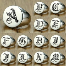 Mens Male Signet Ring