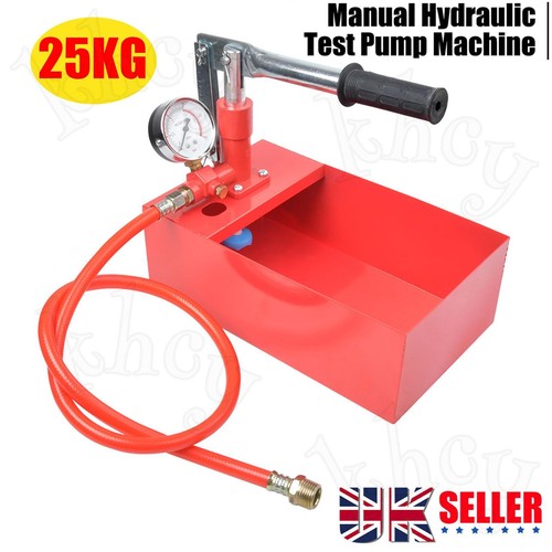 Manual hydraulic test pump - manual,