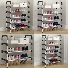 PORTABLE 3-6 TIER SHOE RACK