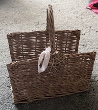 Rustic Wicker Basket With