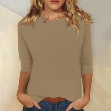 Ladies 3/4 Sleeves T Shirts