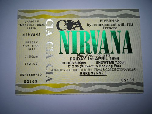 Nirvana utero concert - nirvana,