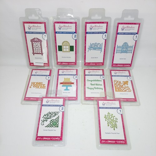 Packs spellbinders dies - 10,
