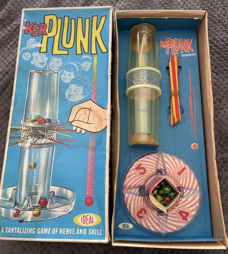 Kerplunk vintage game ideal - kerplunk,