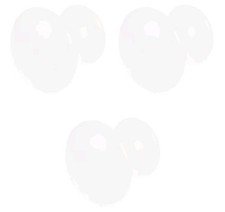 Healvian Natural Mushroom Massage Stone Set 3Pcs for Facial and Body UK