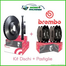 Brembo Rear Discs + Pads Kit For Volkswagen New Beetle 256Mm 98->10