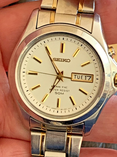 Seiko kinetic 5m63 oabo full - seiko, 5m63-oabo