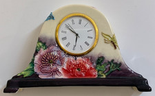 OLD TUPTON WARE MANTEL CLOCK