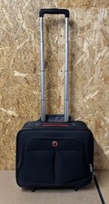 Wenger Swiss Gear Wheeled Suitcase Extending Handle Cabin Luggage Travel Bag VGC
