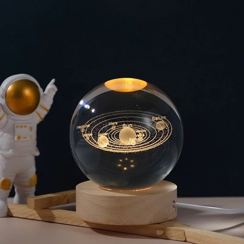 Crystal ball solar system - ball,