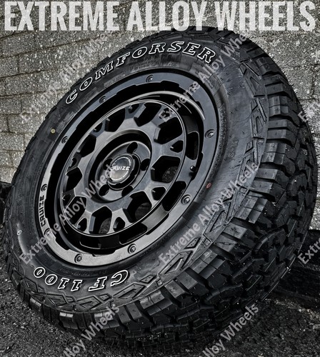 Black alloy wheels - alloy, fits