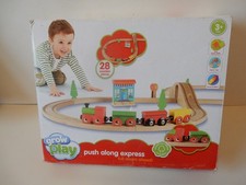Grow Play Wooden Train Set 28