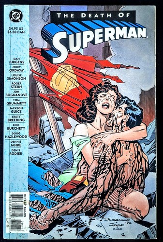The death superman tpb vfn - the,
